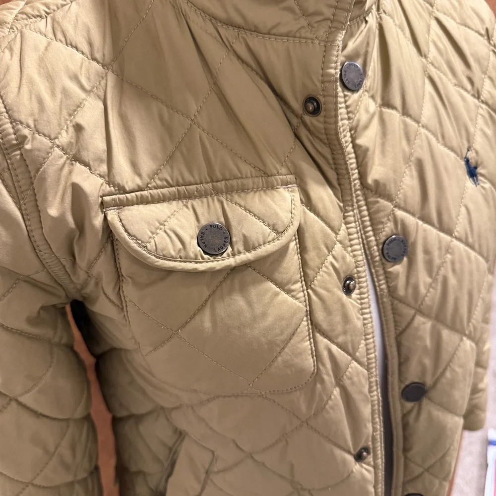 Polo Ralph Lauren Kid’s Beige Puffer Jacket, Size‎ M